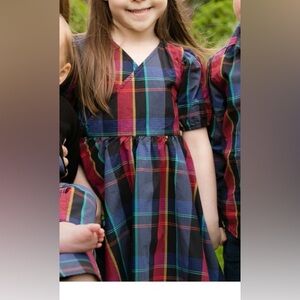 NWT Tea Collection, Short Sleeve Wrap Dress, Girls Size 5